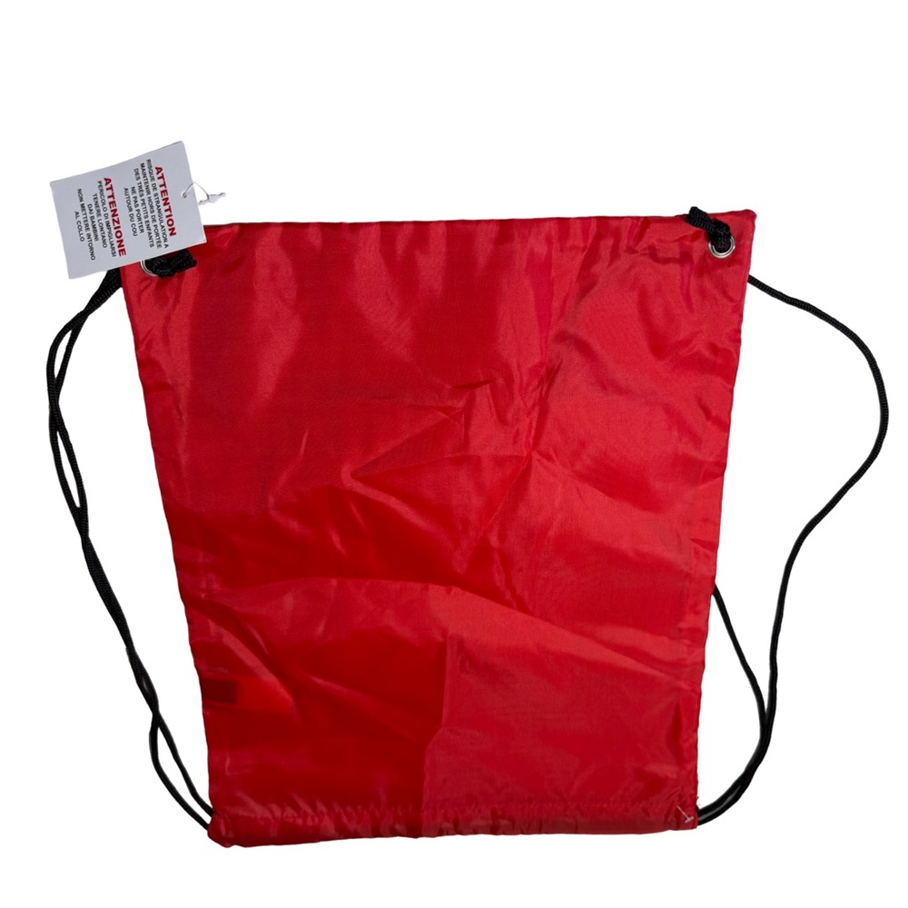 Disney Durable Minnie Mouse Red and Black Drawstring Bag NEW with tags - Picture 3 of 6